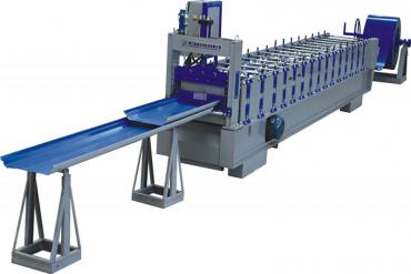 Machine voor het vormen van verborgen wandpanelen